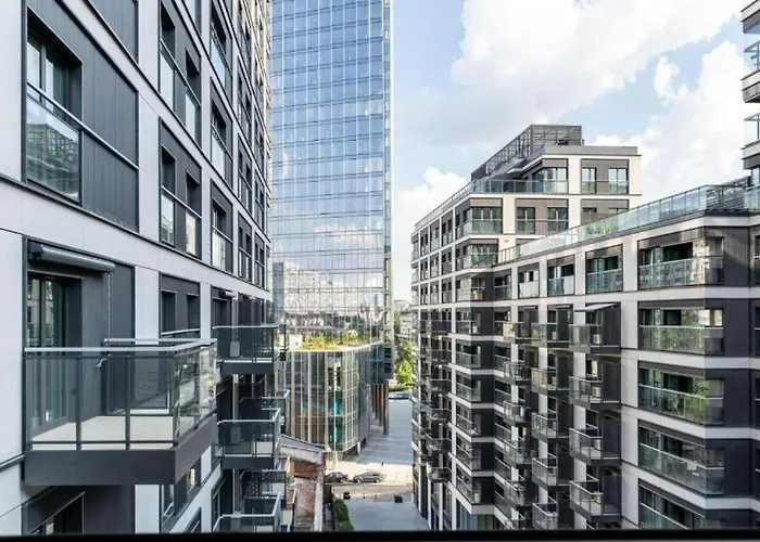 شقة Urban Chic - Luxury For Up To 20 Guests In Mennica Residence, Center