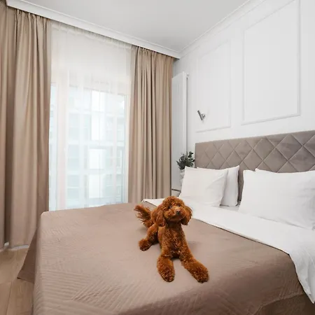 Urban Chic - Luxury For Up To 20 Guests In Mennica Residence, Center Apartman *